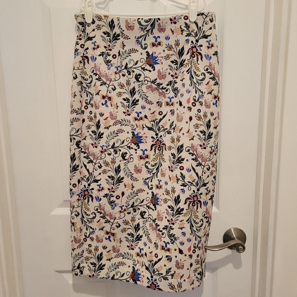 Eva Mendez Floral Skirt
